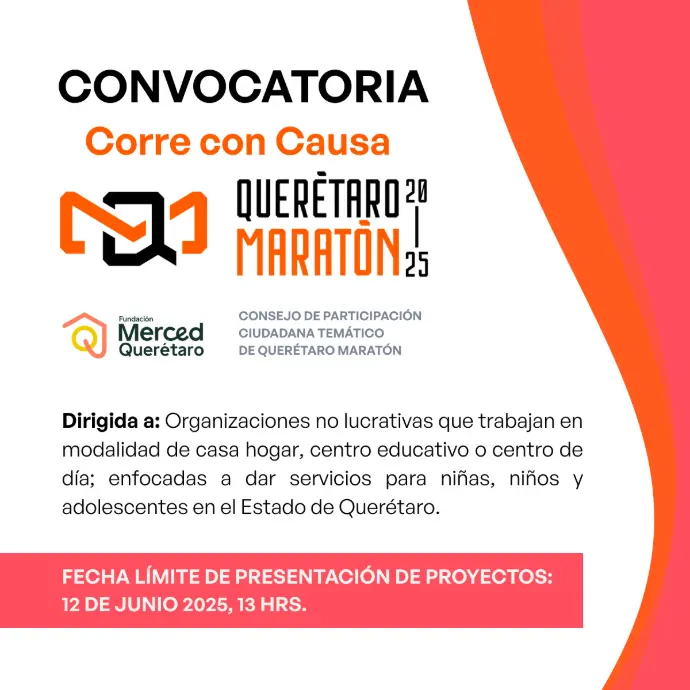 Convocatoria corre con causa