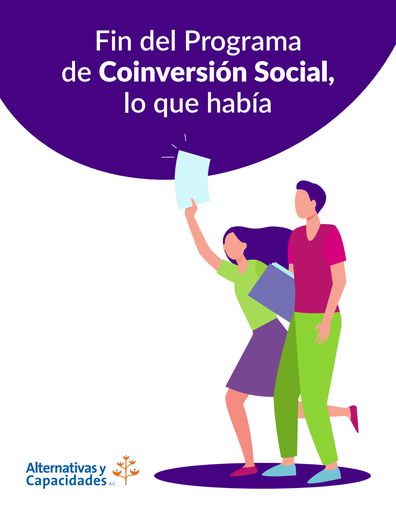 Fin del Programa de Coinversión Social, lo que había