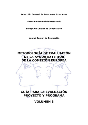 Guía para la evaluación geográfica y temática vol. 3