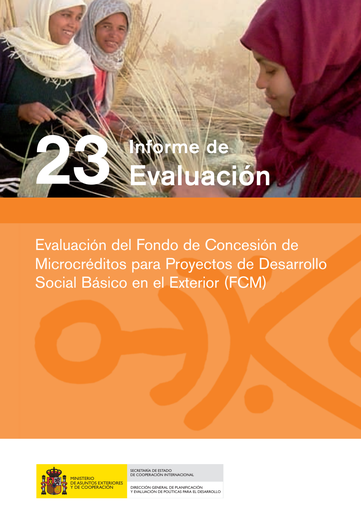 Informe de evaluación II. Microcréditos. AECID