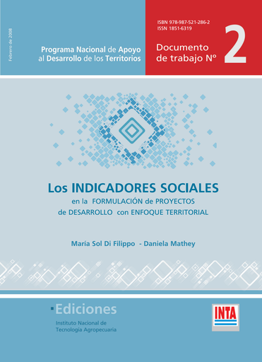 Los indicadores sociales en la formulación de proyectos de desarrollo con enfoque territorial