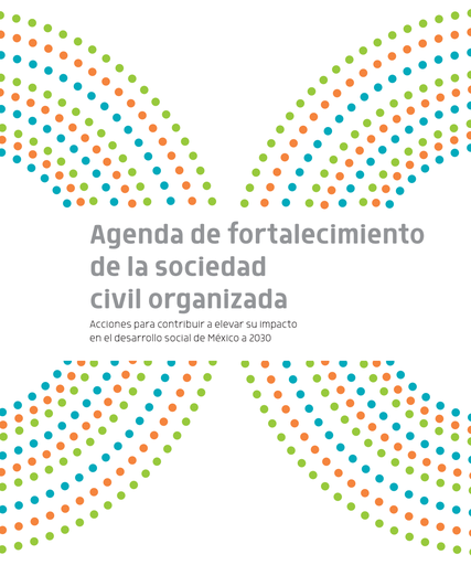 Agenda de fortalecimiento de la sociedad civil organizada