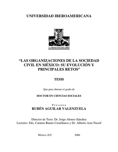 Las organizaciones de la sociedad civil en México: su evolución y principales retos